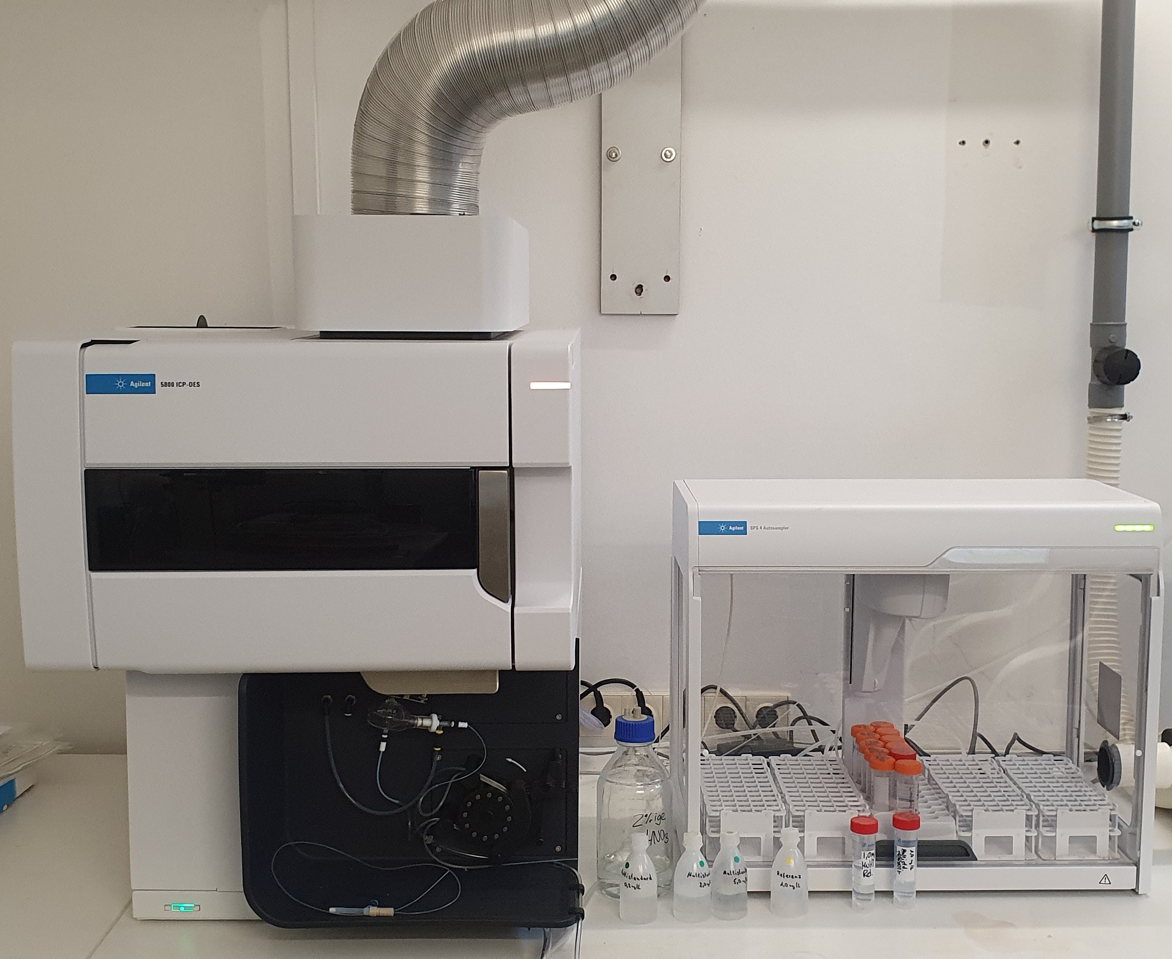 emission spectrometry / ICP-OES for metals