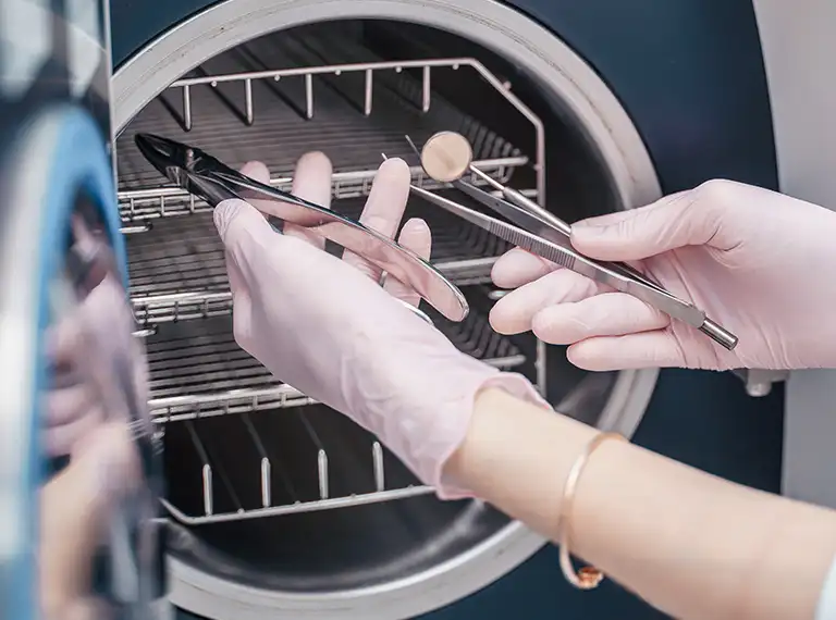disinfectant dosing systems, washing machines, bedpan washers, dishwashers, and hot air sterilizers