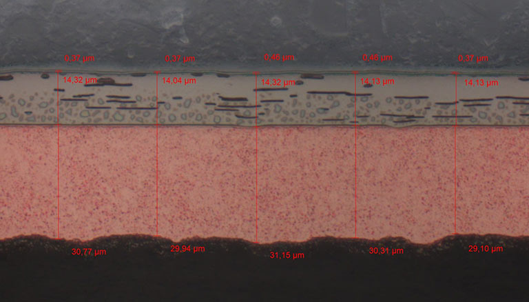 image Coating thickness measurement