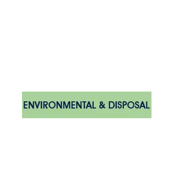 Analytics area – Environment & disposal